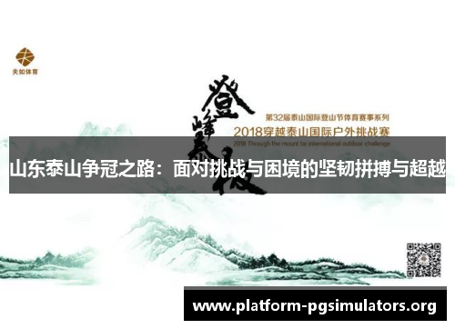 山东泰山争冠之路：面对挑战与困境的坚韧拼搏与超越